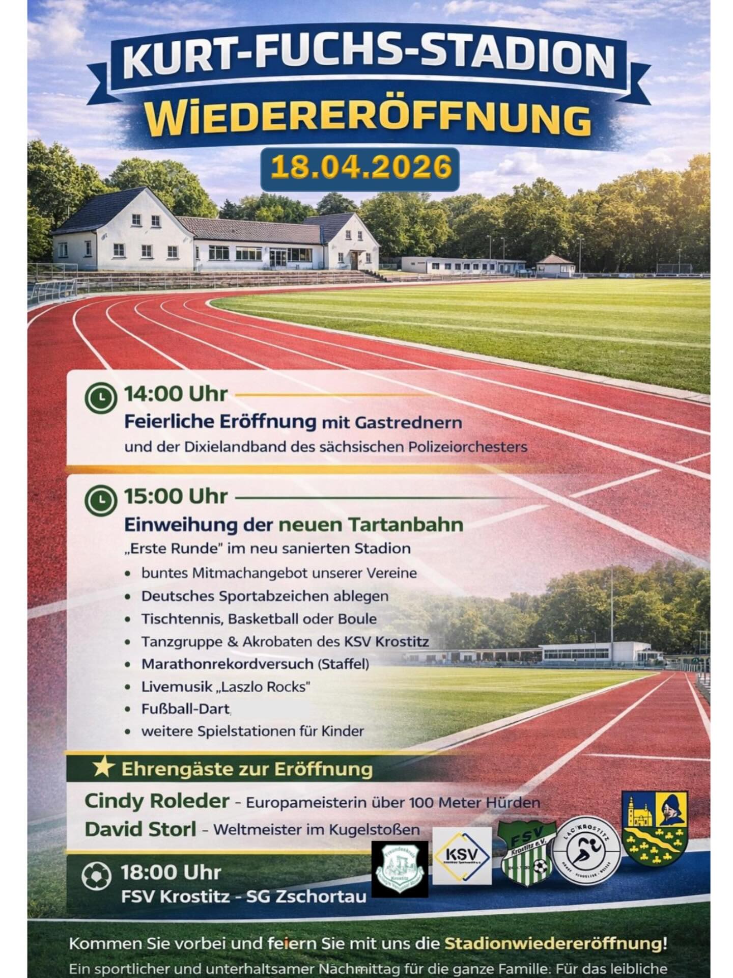 Kommt vorbei wir freuen uns auf euch

#leichtathletik #deutschessportabzeichen #marathon #lucky